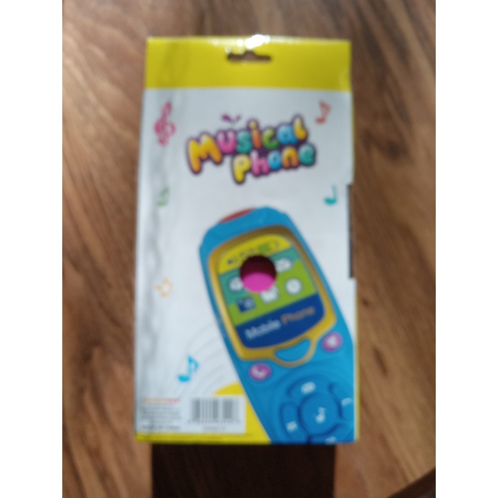 Musical Phone Toy For Toddler 24 Mo+ Push Buttons Makes Different Sounds New - Picture 9 of 11